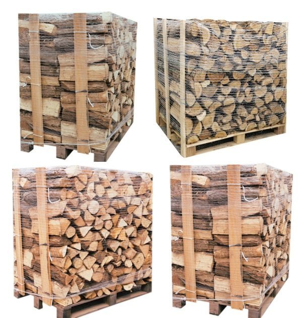 product-2253-1.jpeg Kaminholz 40 cm – 4 Paletten – 2× Weißeiche und 2× Buche/Hainbuche – extra trocken – Image 1