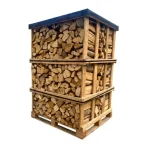 Kaminholz 50 cm – 2 Paletten mit insgesamt 6 Ster – Hartholzmischung