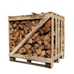 Kaminholz 45 cm – trockene Hartholzmischung – Palette 1 m³ (1,3 Ster)