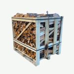 Getrocknetes Buchenholz – gleichmäßige Wärme – Holzbox 1 m³