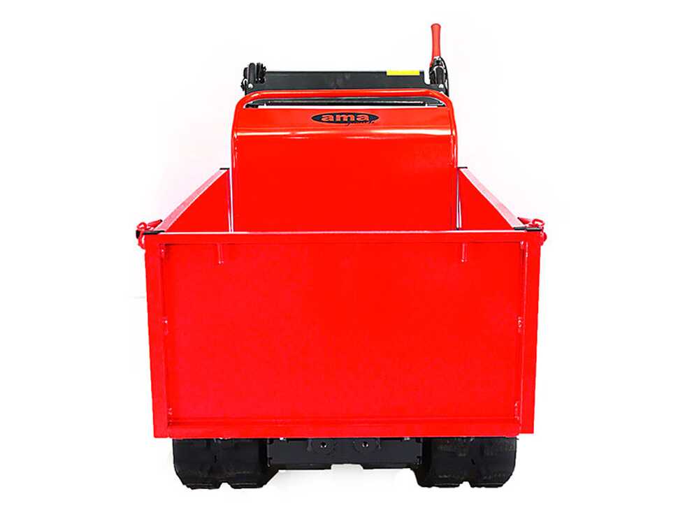 Raupendumper AMA TAG500T mit ausdehnbarer Mulde, Tragfähigkeit 500 Kg – Image 2