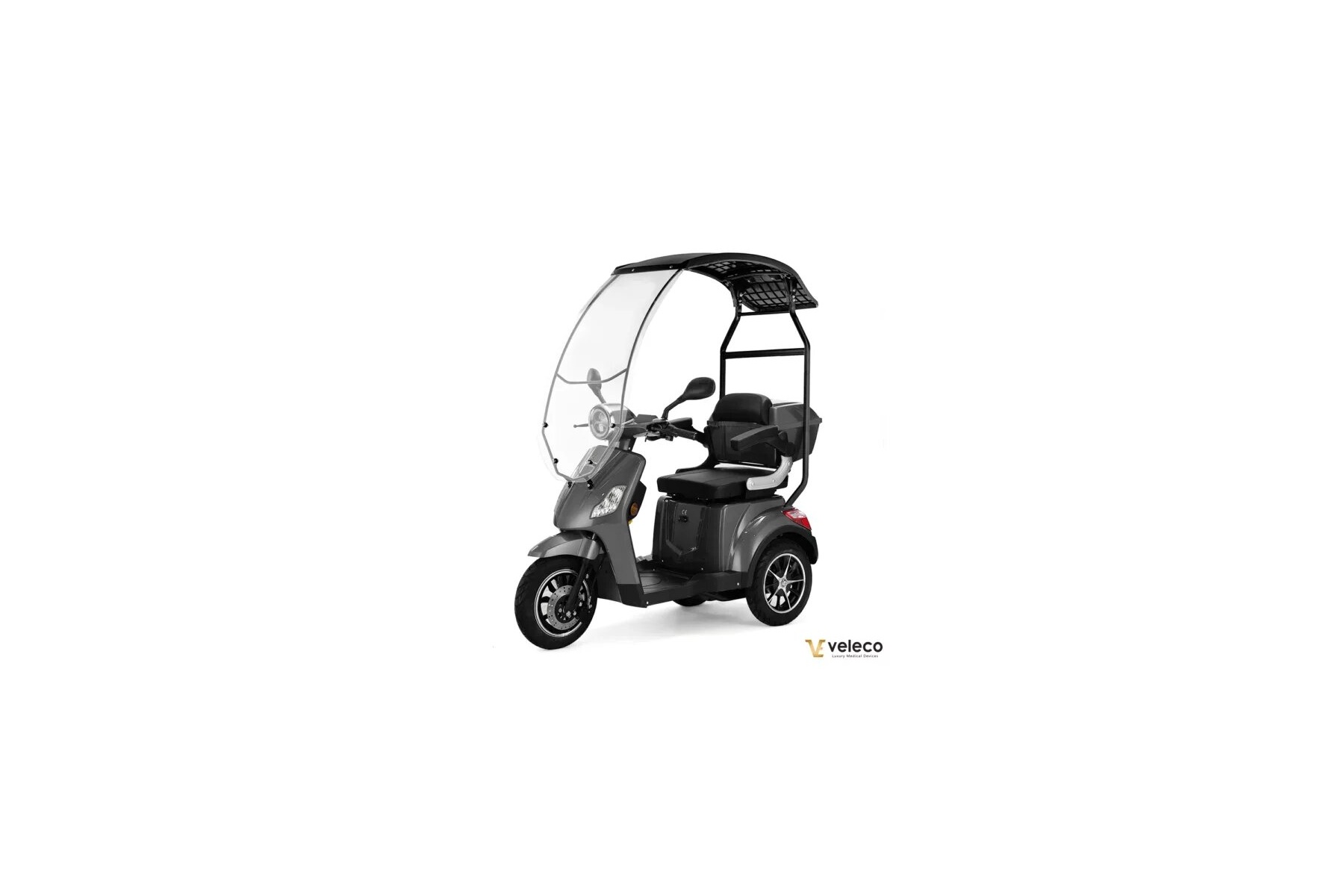scooter-electrique-draco-veleco-a-3-roues-stable-pmr-et-senior-avec-le-toit.jpg Veleco Draco Elektromobil mit 3 Rädern, stabil, für Menschen mit eingeschränkter Mobilität und Senioren, mit Dach – Image 1