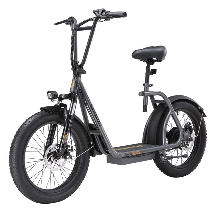 scooter-lectrique-pliable.jpg Elektroscooter klappbar 20″ 250W – Akku 36V 18Ah – Shimano 7-Gang – Scheibenbremsen – Reichweite 120 km – Image 1