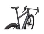 Specialized TARMAC SL8 S-Works DI2 SATIN CARBON / VIAVI CYNAN BLUE / VIAVI SILVER-BLUE PEARL FADE / GLOSS METALLIC WHITE SILVER – Image 3