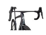 Specialized TARMAC SL8 S-Works DI2 SATIN CARBON / VIAVI CYNAN BLUE / VIAVI SILVER-BLUE PEARL FADE / GLOSS METALLIC WHITE SILVER – Image 4