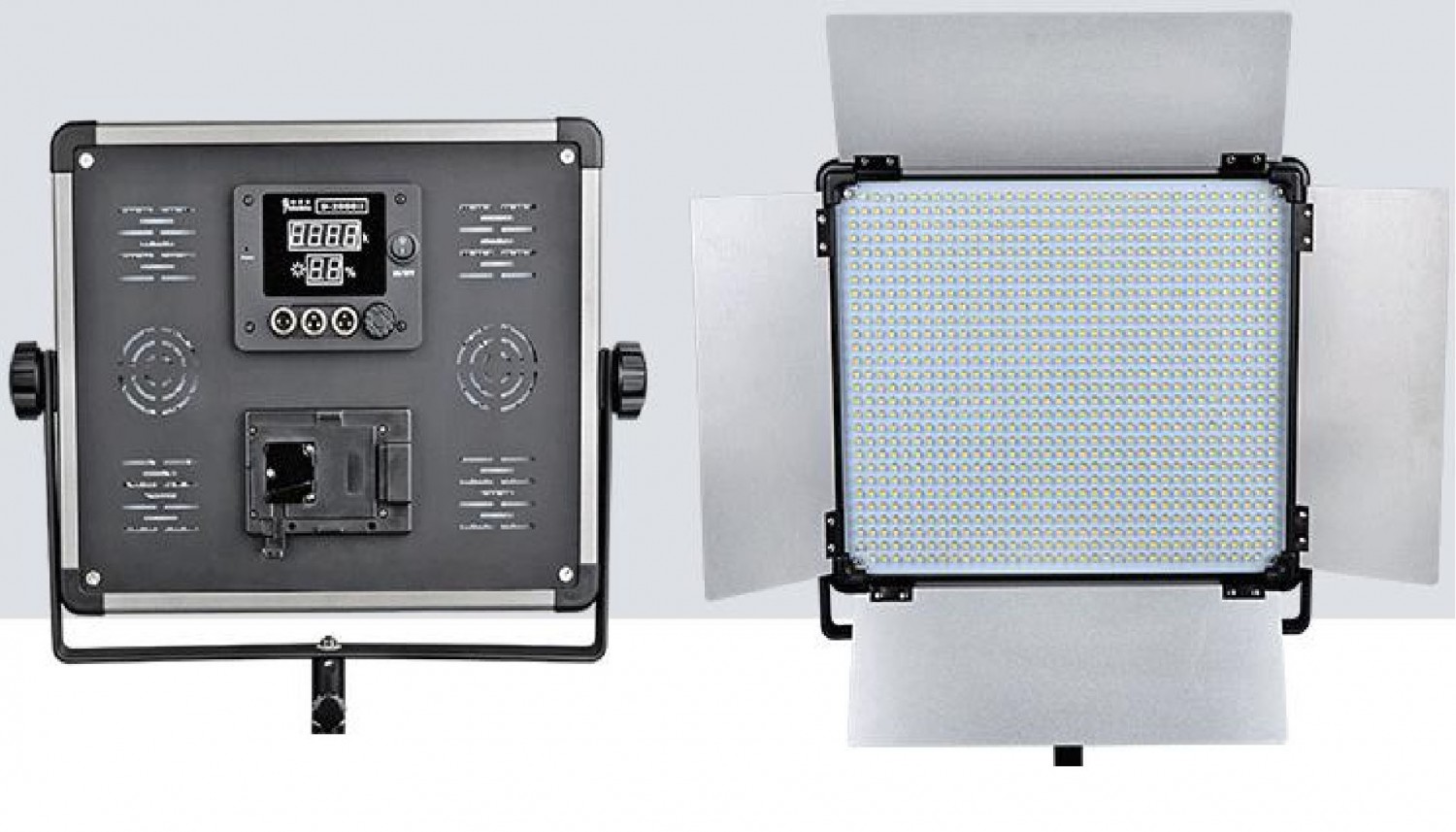 syntex-freshphoto-d2000-d3000-main-01.jpg Dison D2000II Digital Display DMX 140W LED Panel Light BiColor – Image 1
