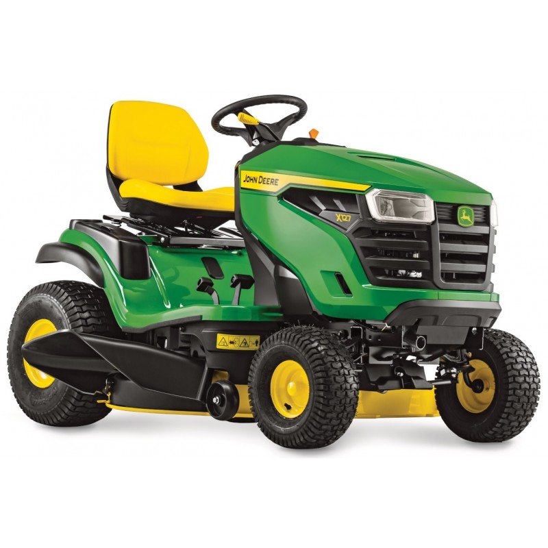 tondeuse-autoportee-john-deere-x127.jpg JOHN DEERE X127 Aufsitzmäher mit Heckauswurf – Image 1