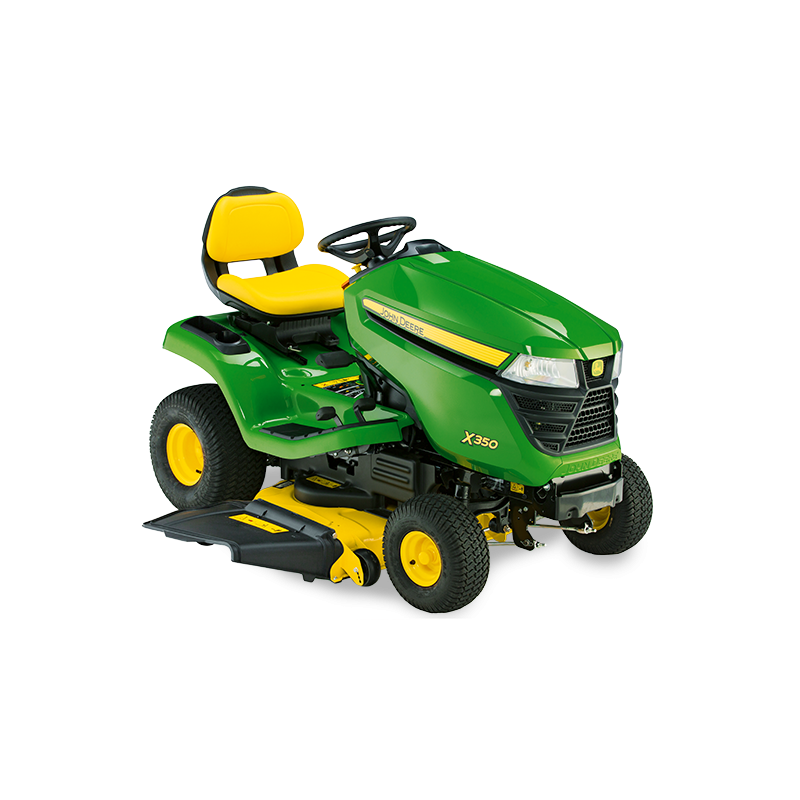 tondeuse-autoportee-john-deere-x350.png JOHN DEERE X350 Aufsitzmäher mit Seitenauswurf – Image 1